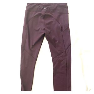 Lululemon 28” train leggings-size 6